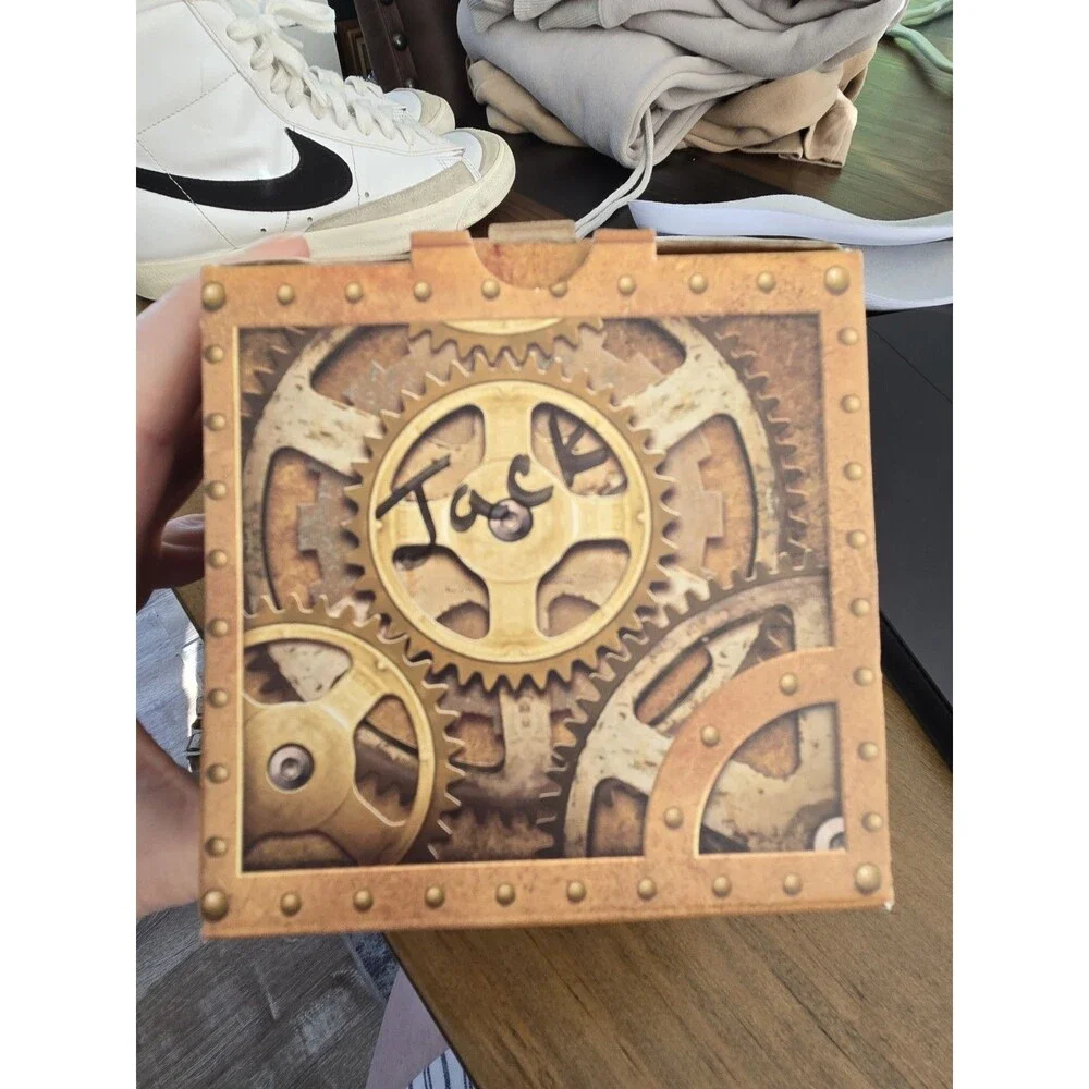 iDventure Cluebox – Schrödinger's Cat Escape Room in a Box Wooden Puzzle